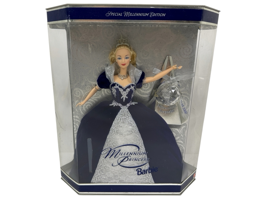 Vintage 1999 Mattel Barbie Special Millennium Edition Millennium Princess Barbie In Box 24154