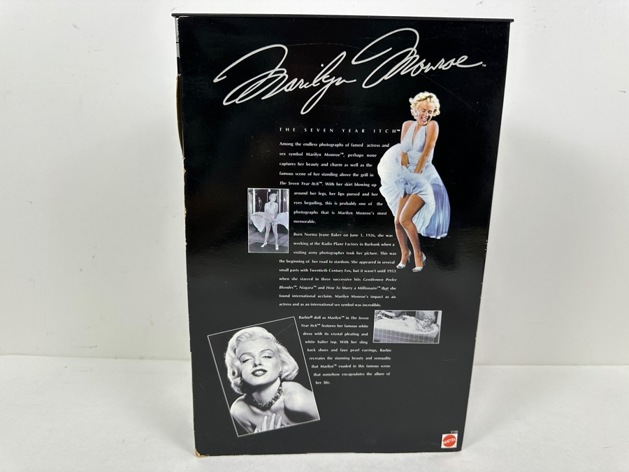 Vintage 1997 Mattel Barbie Collector Edition Hollywood Legends Collection Barbie As Marilyn The Seven Year Itch In Box 17155 [Photo 6]