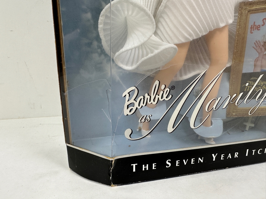 Vintage 1997 Mattel Barbie Collector Edition Hollywood Legends Collection Barbie As Marilyn The Seven Year Itch In Box 17155 [Photo 5]