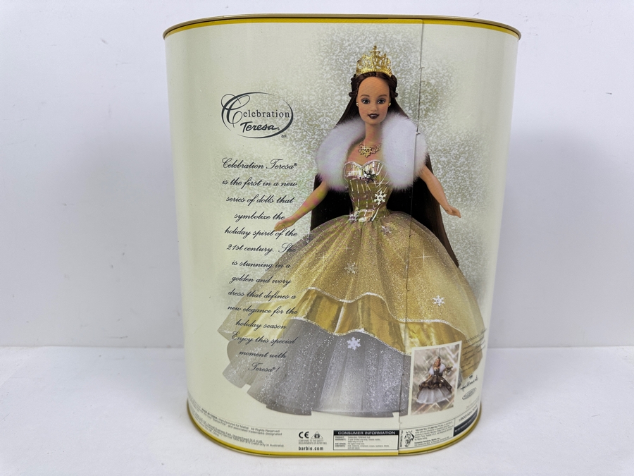 Vintage 2000 Mattel Barbie Special 2000 Edition Celebration Teresa In Box 29081 [Photo 6]