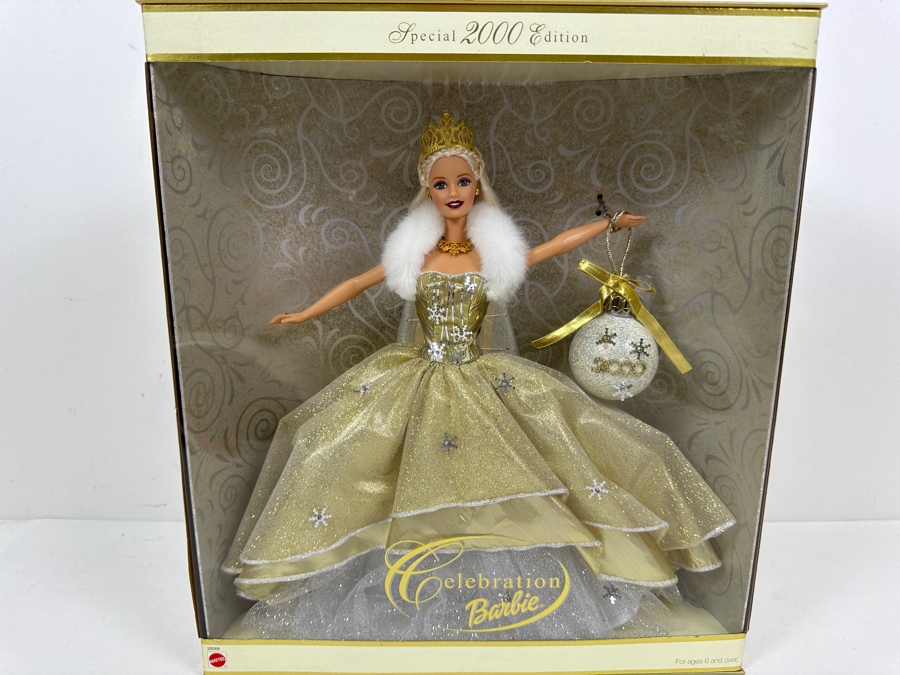 Vintage 2000 Mattel Barbie Special 2000 Edition Celebration Barbie In Box 28269 [Photo 2]