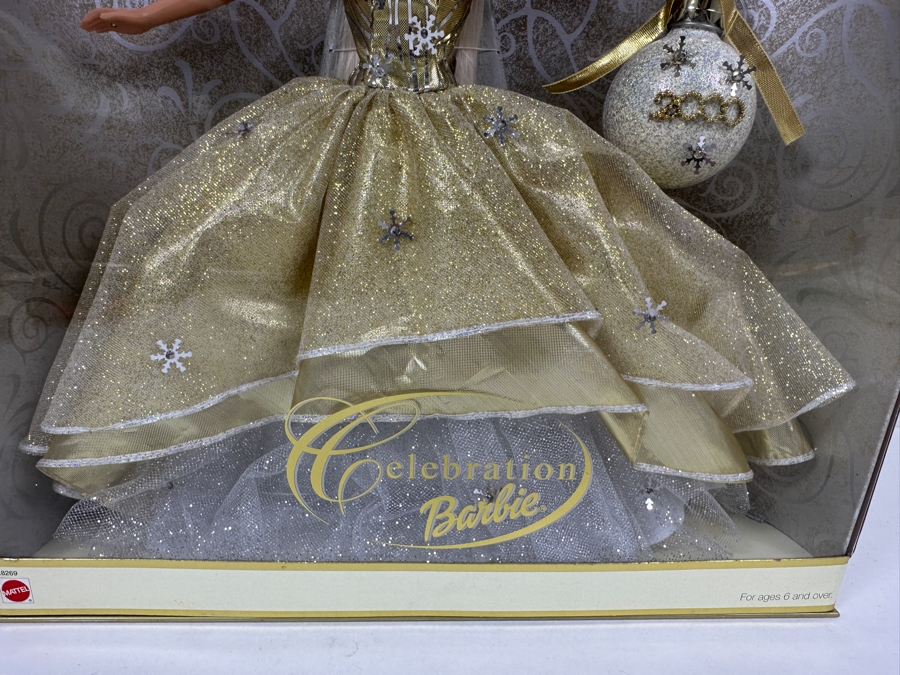 Vintage 2000 Mattel Barbie Special 2000 Edition Celebration Barbie In Box 28269 [Photo 4]