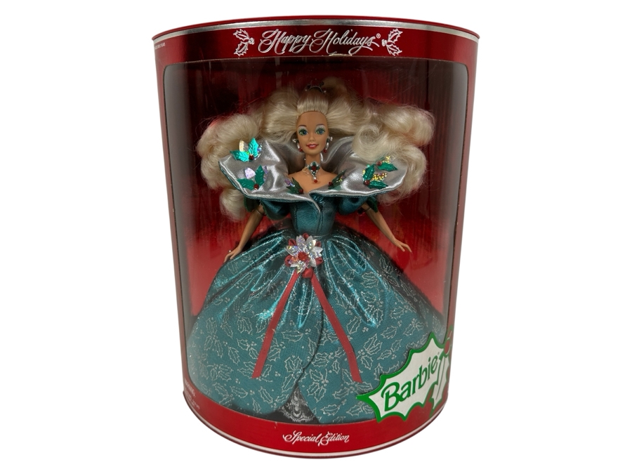 Vintage 1995 Mattel Barbie Special Edition Happy Holidays 14123