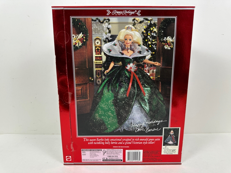 Vintage 1995 Mattel Barbie Special Edition Happy Holidays 14123 [Photo 5]