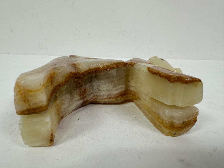 Carved Marble Onyx Stone Horse Figurine 5'H [Photo 7]