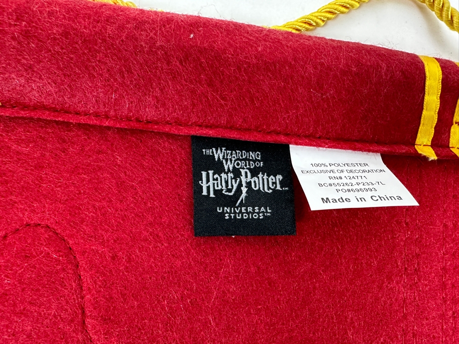 Harry Potter Lot With Glasses, Flag, Sign & Wand [Photo 9]