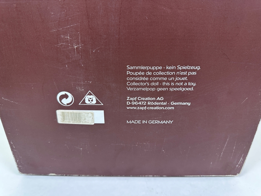 New German Zapf Creations Designer Collection Doll In Box Til Von Bettine Klemm 22'H [Photo 12]