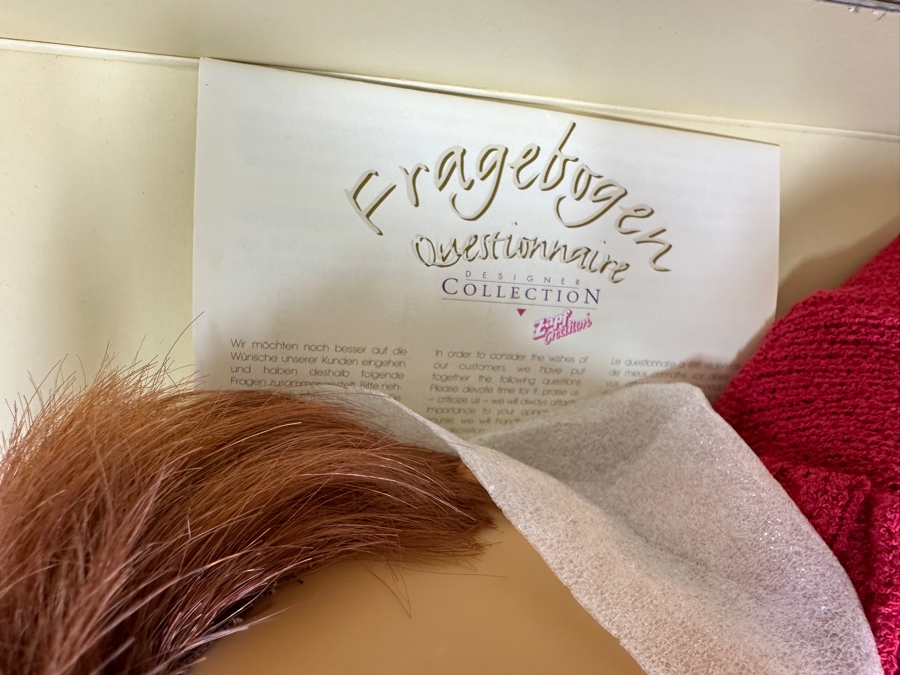 New German Zapf Creations Designer Collection Doll In Box Til Von Bettine Klemm 22'H [Photo 6]