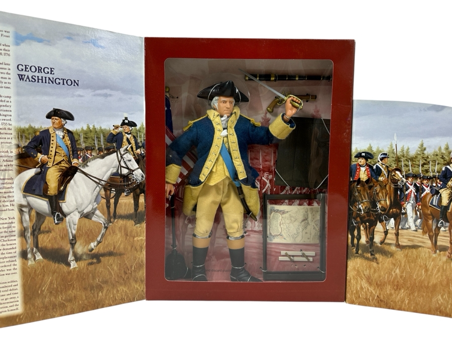 Vintage 1998 G.I. Joe Classic Collection General George Washington Special Limited Edition Collection Kenner Hasbro In Box