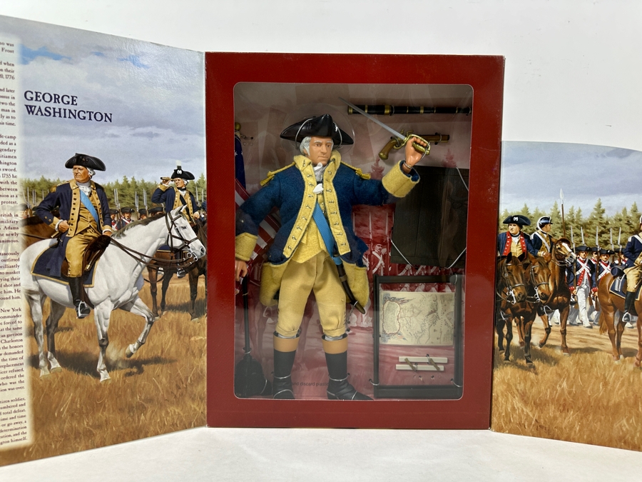 Vintage 1998 G.I. Joe Classic Collection General George Washington Special Limited Edition Collection Kenner Hasbro In Box [Photo 4]