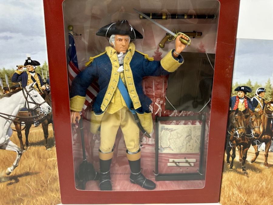 Vintage 1998 G.I. Joe Classic Collection General George Washington Special Limited Edition Collection Kenner Hasbro In Box [Photo 5]