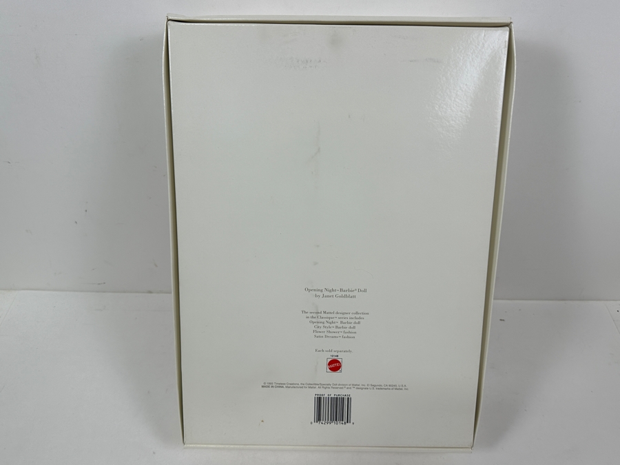 Vintage 1993 Mattel Classique Collection Opening Night Barbie Doll With Box 10148 [Photo 7]