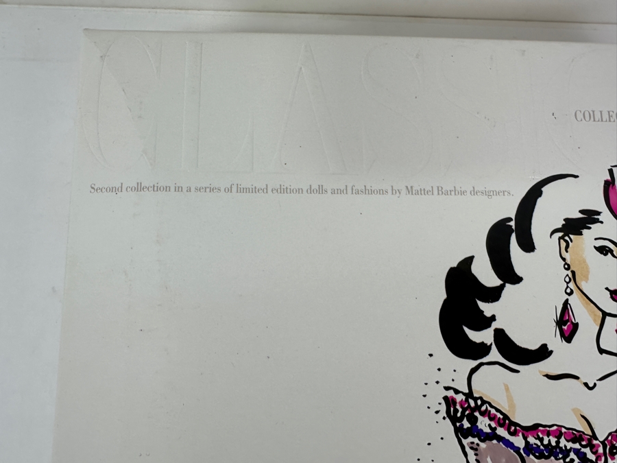 Vintage 1993 Mattel Classique Collection Opening Night Barbie Doll With Box 10148 [Photo 5]