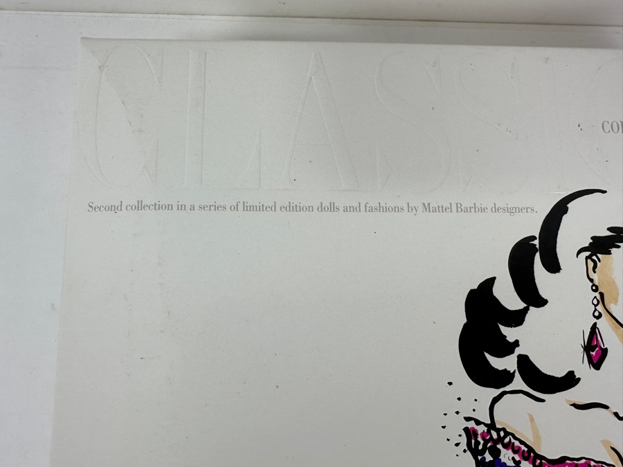 Vintage 1993 Mattel Classique Collection Opening Night Barbie Doll With Box 10148 [Photo 6]