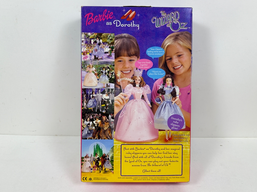  Vintage 1999 Mattel Barbie As Dorothy From The Wizard Of Oz With Box 25812 [Photo 5]