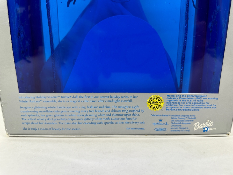 Vintage 2003 Mattel Winter Fantasy First In The Series Special Edition Barbie Doll With Box B2519 [Photo 6]