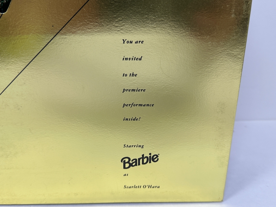 Vintage 1994 Mattel Hollywood Legends Collection Scarlett O'Hara Gone With The Wind Barbie Doll With Box 12045 [Photo 3]