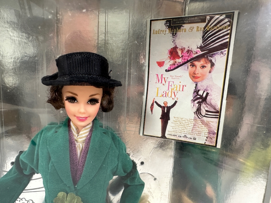 Vintage 1995 Mattel Hollywood Legends Collection Eliza Doolittle In My Fair Lady Barbie Doll With Box [Photo 5]