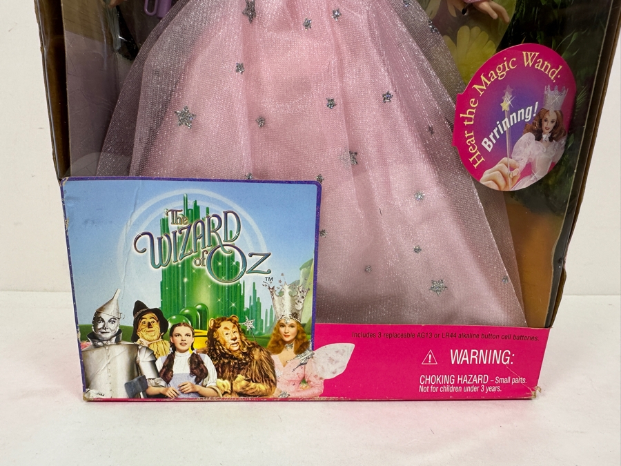 Vintage 1999 Mattel Glinda In The Wizard Of Oz Barbie Doll With Box 25813 [Photo 3]