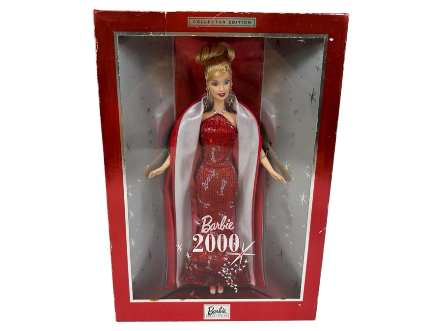 Vintage 2000 Mattel Collector Edition 2000 Barbie Doll With Box 27409 [Photo 1]