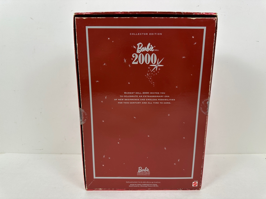 Vintage 2000 Mattel Collector Edition 2000 Barbie Doll With Box 27409 [Photo 4]