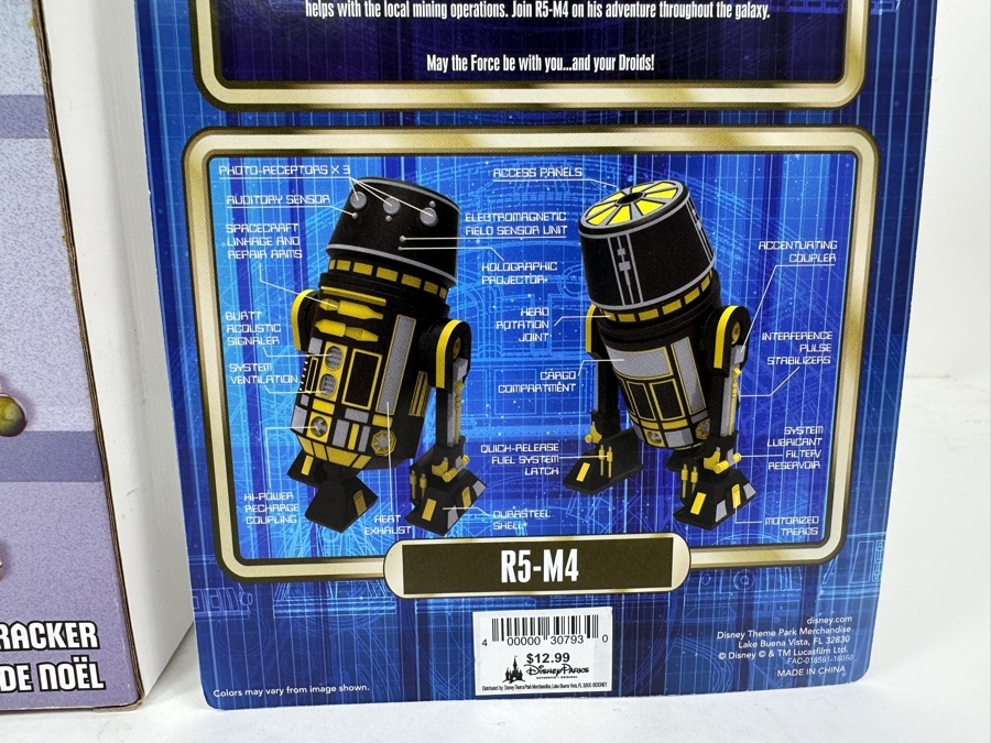 New Star Wars Darth Vader Nutcracker, New Disney Star Wars R2-D60 Droid & New Disney Star Wars R5-M4 Droid [Photo 12]