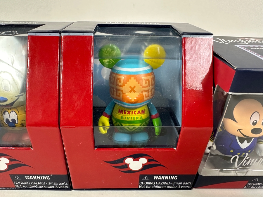 (4) Vinylmation Disney 3' Vinyl Figurines New In Box [Photo 4]