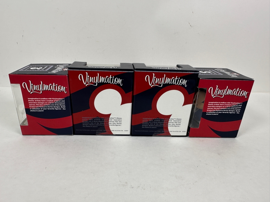 (4) Vinylmation Disney 3' Vinyl Figurines New In Box [Photo 7]