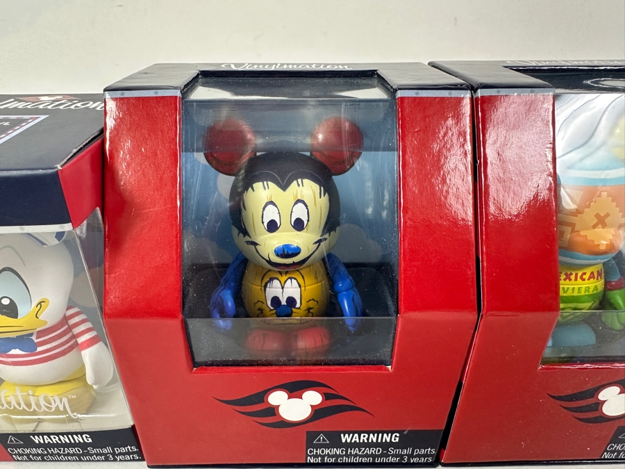 (4) Vinylmation Disney 3' Vinyl Figurines New In Box [Photo 3]