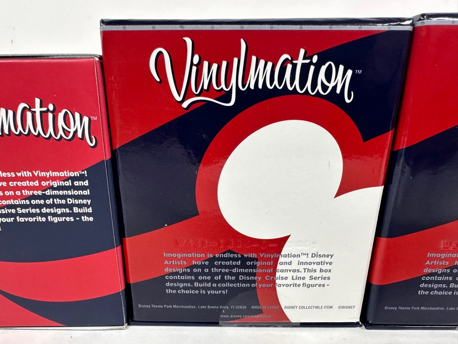 (4) Vinylmation Disney 3' Vinyl Figurines New In Box [Photo 8]