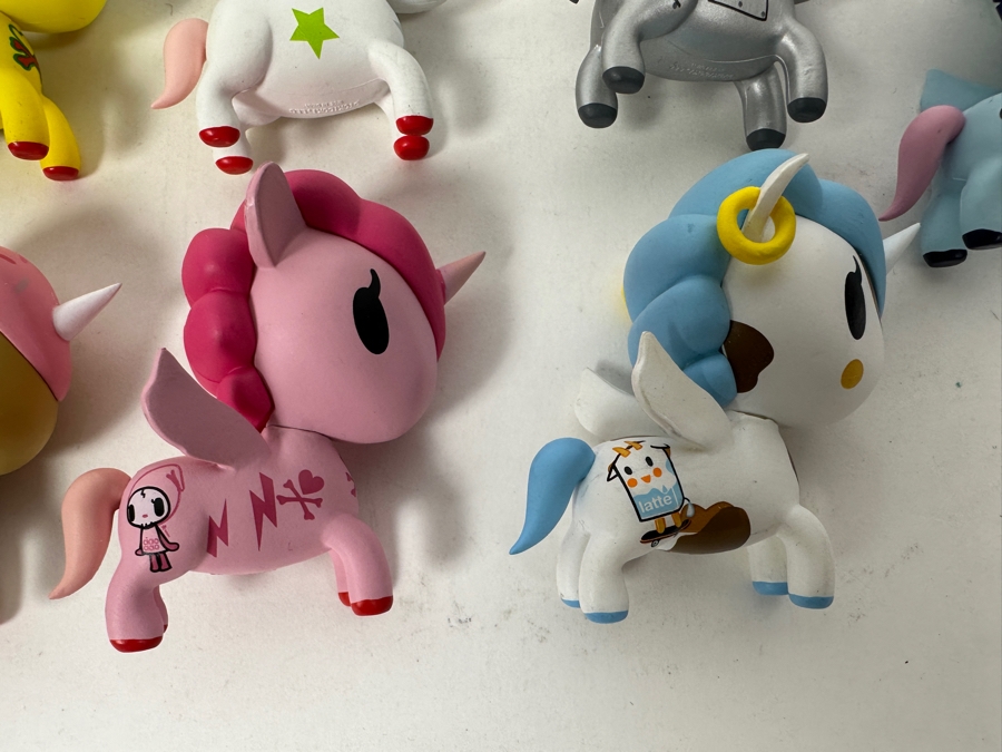 (8) Tokidoki Unicorno Vinyl Figurines 2.5'H [Photo 5]