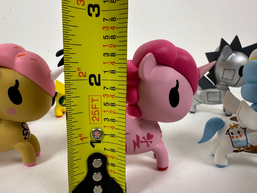 (8) Tokidoki Unicorno Vinyl Figurines 2.5'H [Photo 9]