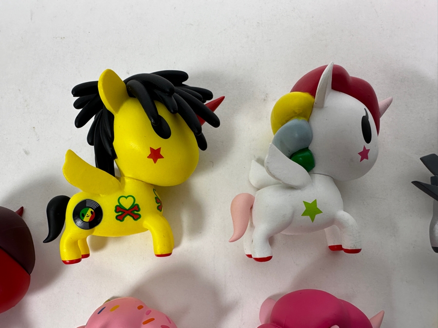 (8) Tokidoki Unicorno Vinyl Figurines 2.5'H [Photo 3]