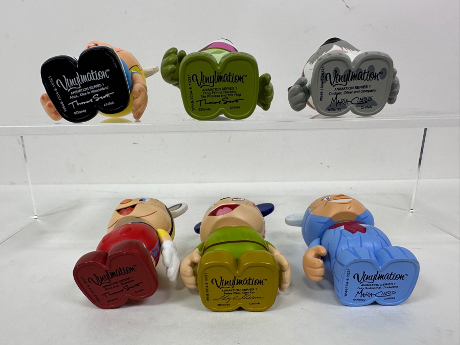 (6) Vinylmation Animation Series 1 Disney Vinyl Miniature Figurines 3'H [Photo 8]
