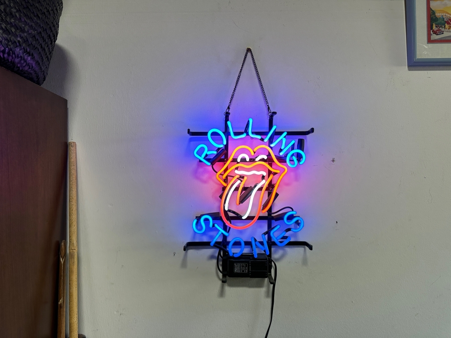 Rolling Stones Neon Sign 12W X 16H [Photo 3]