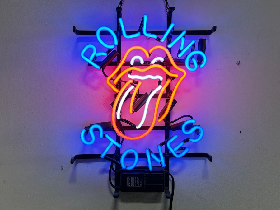 Rolling Stones Neon Sign 12W X 16H