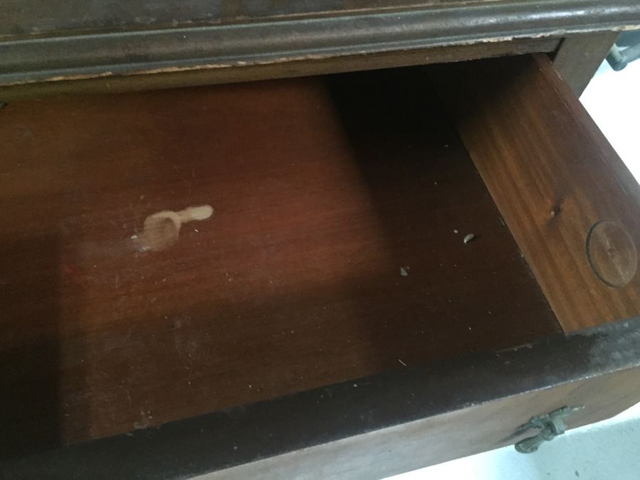 Vintage Dresser on Casters With Mirror [Photo 13]