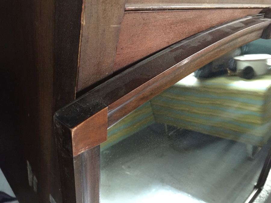 Vintage Dresser on Casters With Mirror [Photo 19]