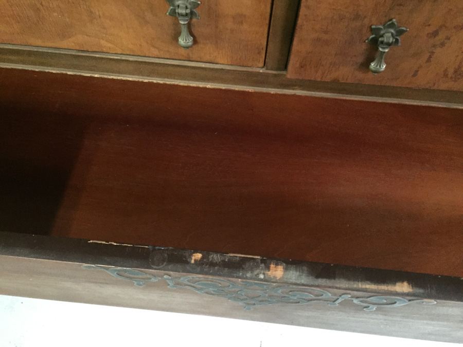 Vintage Dresser on Casters With Mirror [Photo 14]