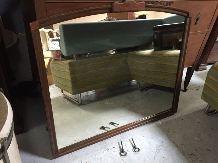Vintage Dresser on Casters With Mirror [Photo 3]