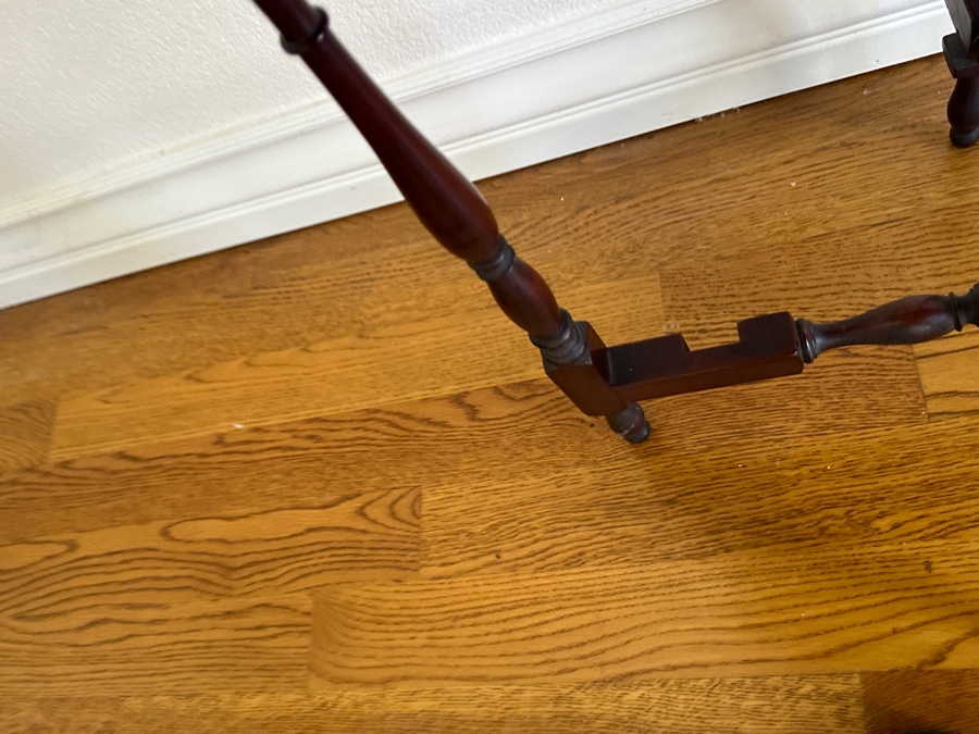 Vintage Gateleg Oval Folding Table 24W X 17D X 24.5H [Photo 6]