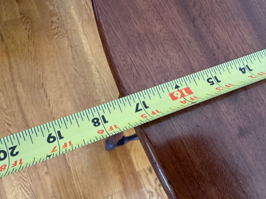 Vintage Gateleg Oval Folding Table 24W X 17D X 24.5H [Photo 10]