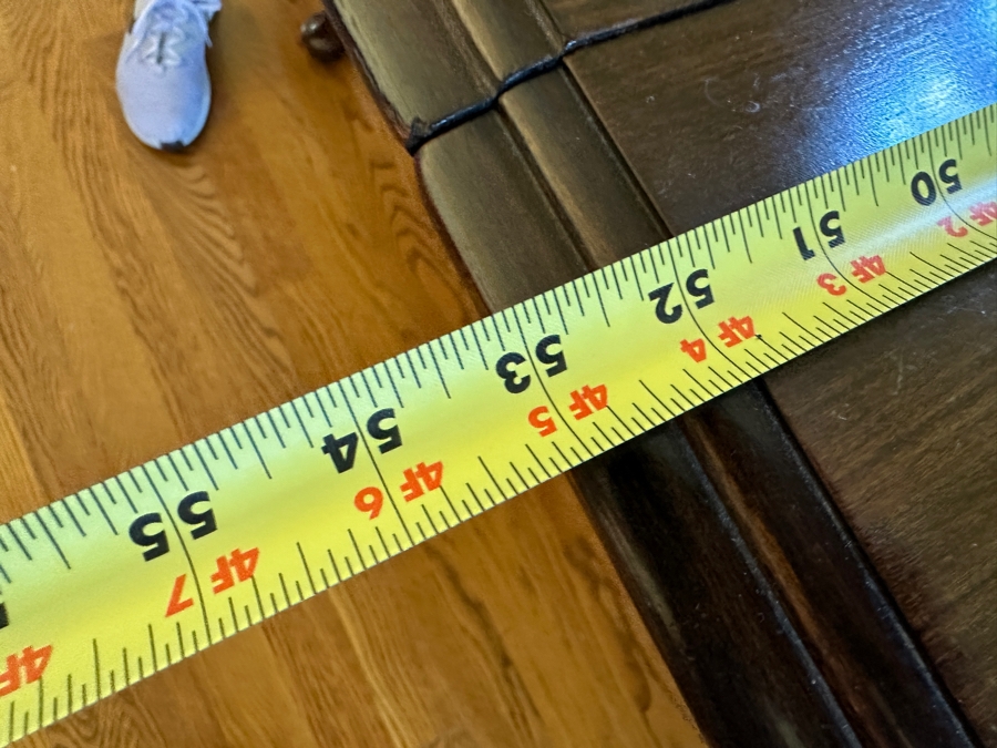 Stunning Formal Walnut Dining Table With 5 Leaves Marked H. P. Co With Six Dining Chairs (2 Are Armchairs) 53W X 94L (With All 5 Leaves) Each Leaf Is 8'W [Photo 14]