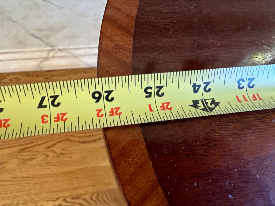 Pair Of Vintage Wooden Nesting Tables 26W X 15D X 22H [Photo 9]