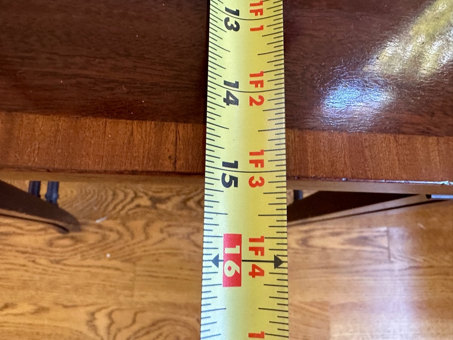 Pair Of Vintage Wooden Nesting Tables 26W X 15D X 22H [Photo 10]