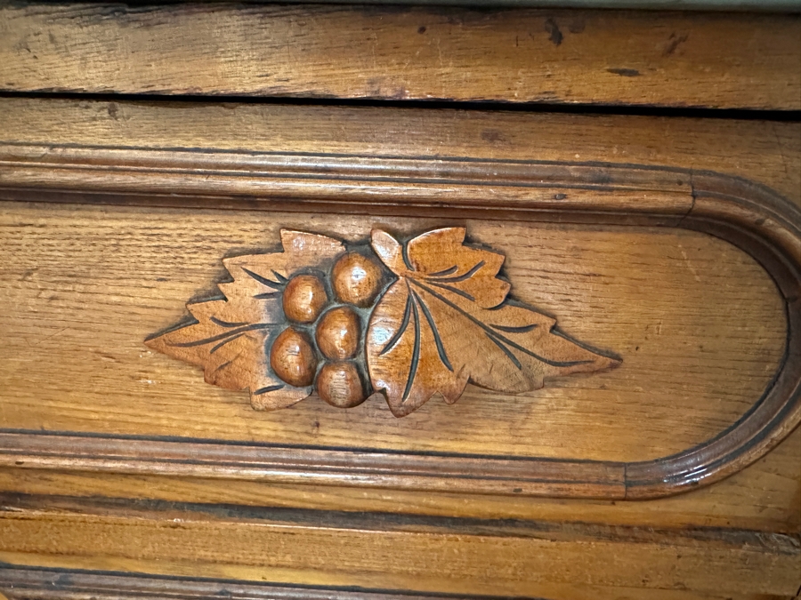 Antique Victorian Marble Top Chest Of Drawers Dresser 40W X 19D X 32.5H [Photo 7]