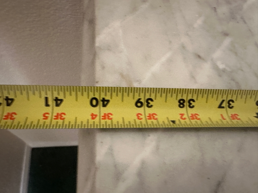 Antique Victorian Marble Top Chest Of Drawers Dresser 40W X 19D X 32.5H [Photo 12]