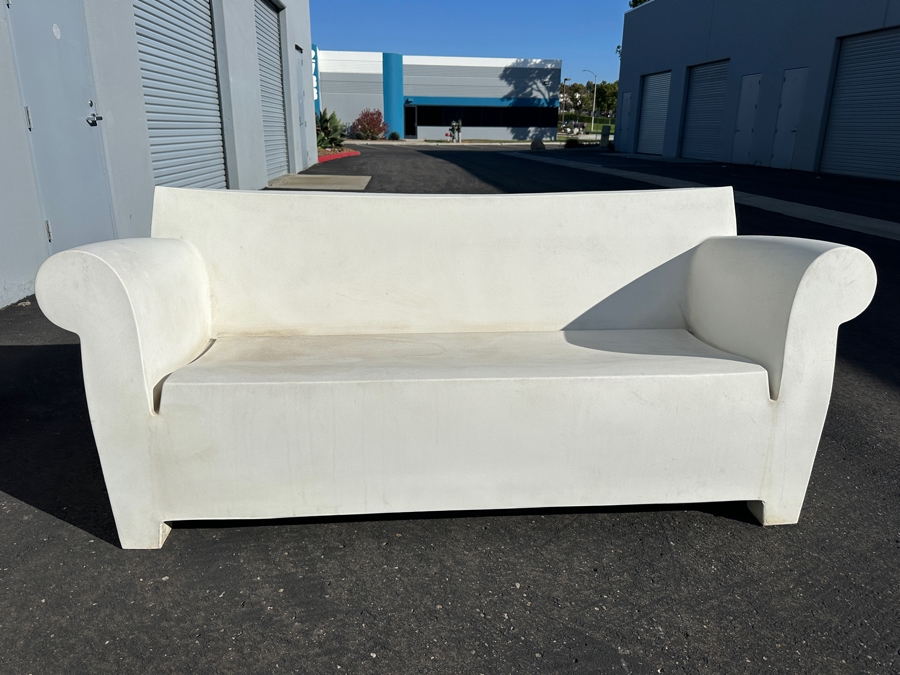 Kartell Sofa Bubble Club By Philippe Starck Made In Italy Made Of Polyethylene Industrial Sofa 73W X 28D X 30H Retails $1,695 [Photo 3]