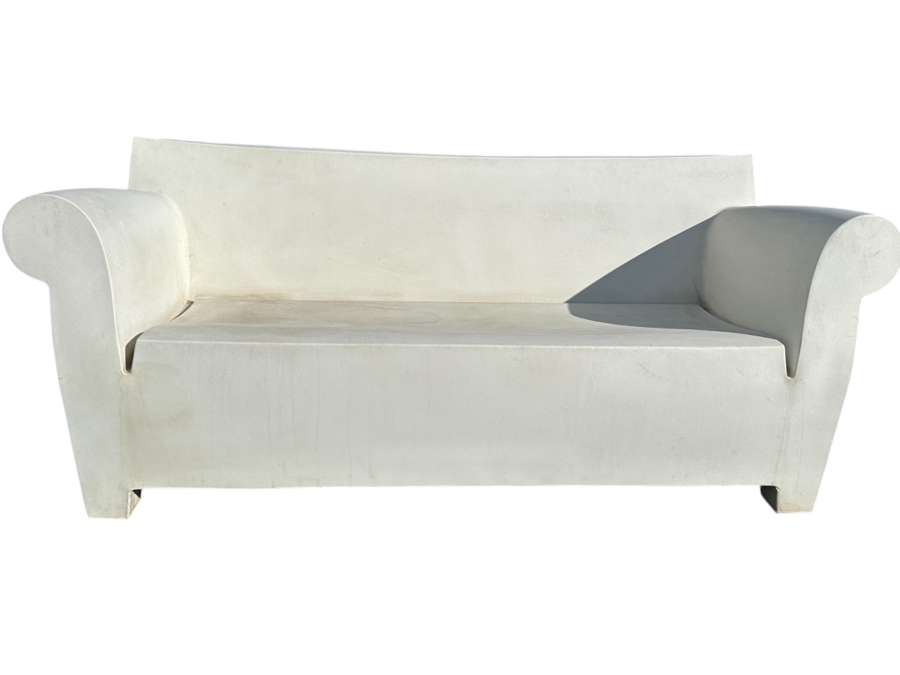 Kartell Sofa Bubble Club By Philippe Starck Made In Italy Made Of Polyethylene Industrial Sofa 73W X 28D X 30H Retails $1,695 [Photo 2]