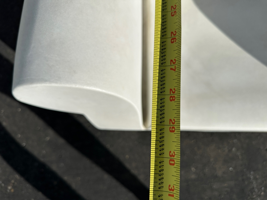 Pair Of Kartell Armchair Bubble Chairs By Philippe Starck Made In Italy Made Of Polyethylene Industrial Lounge Chair 40W X 29D X 31H Retails $2,250 [Photo 13]